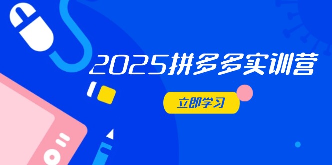 2025拼多多实训营：深度剖析运营关键，助力电商人快速提升优优云网创-专注分享网络创业项目落地实操课程 – 全网首发_高质量创业项目输出优优云网创