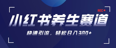 AI+可画生成小红书养生作品，新手暴力起号，矩阵操作，轻松日入3张+优优云网创-专注分享网络创业项目落地实操课程 – 全网首发_高质量创业项目输出优优云网创